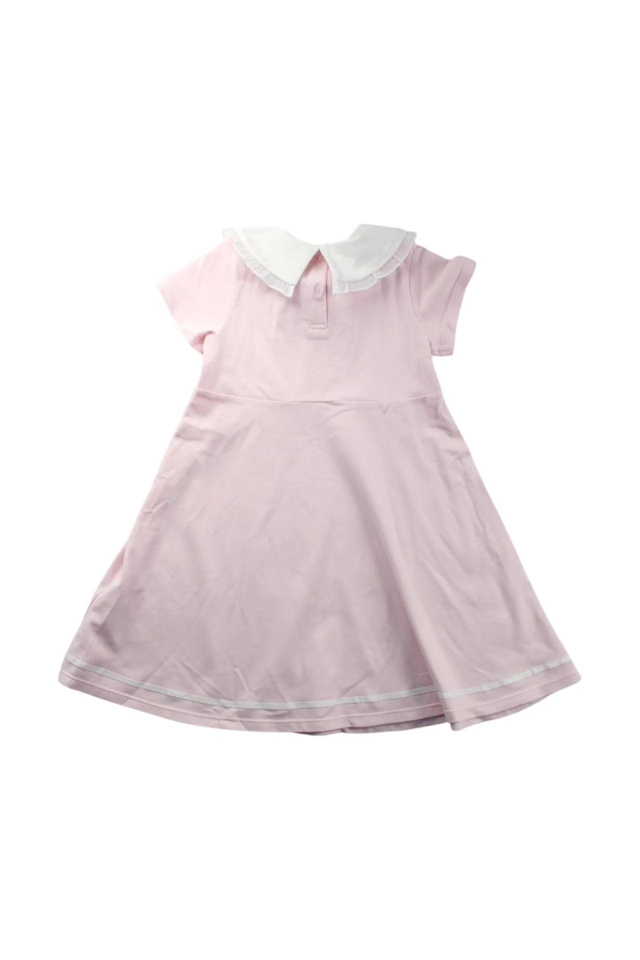 Charming Balabala Peter Pan Collar Dress for Toddler Girls (Sizes 5-6T) - Stylish and Playful Outfit
