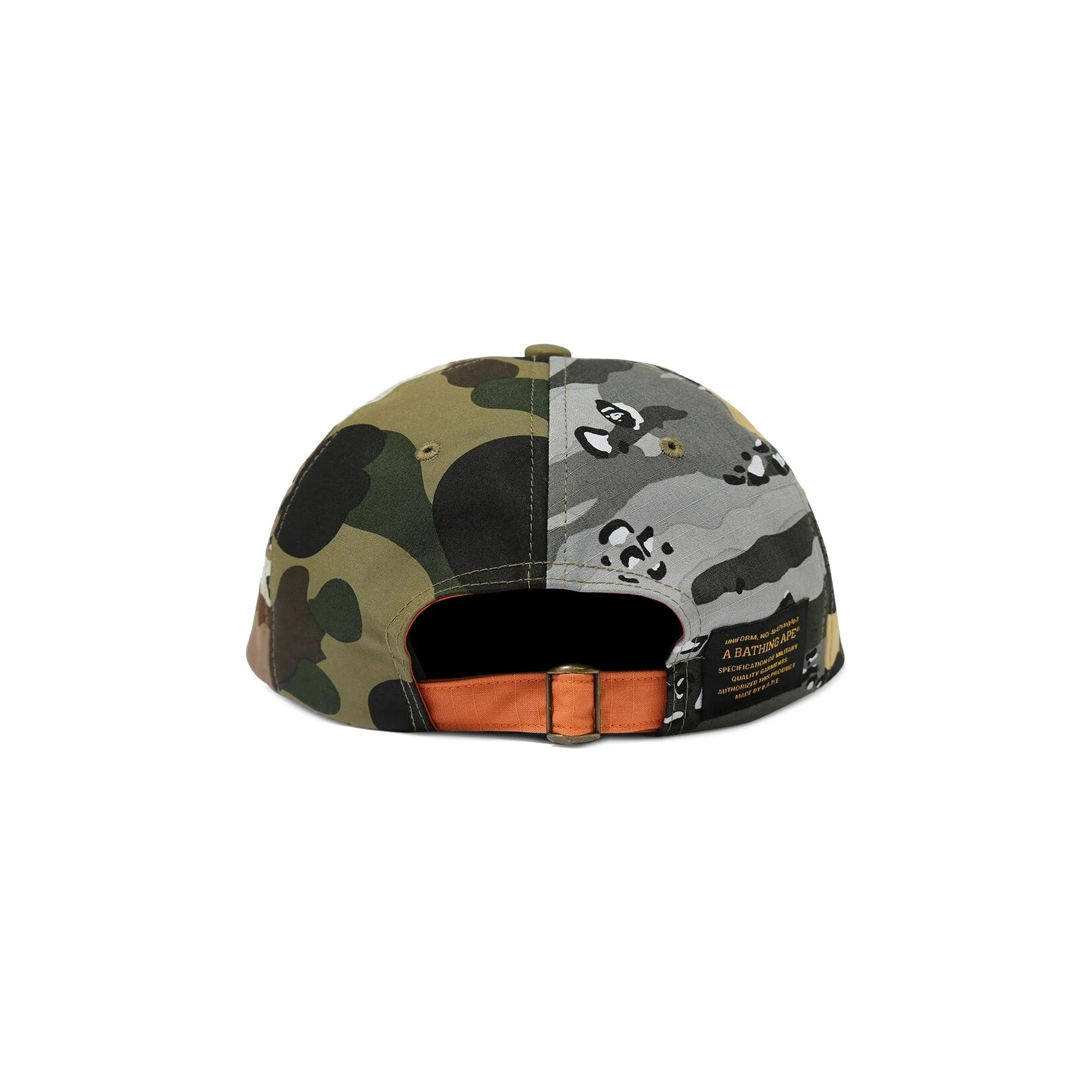 BAPE Mad Shark Crazy Camouflage Cap, Multicolor