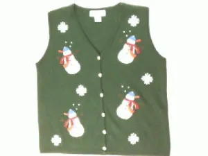Batter Up For Snowball-Small Christmas Sweater