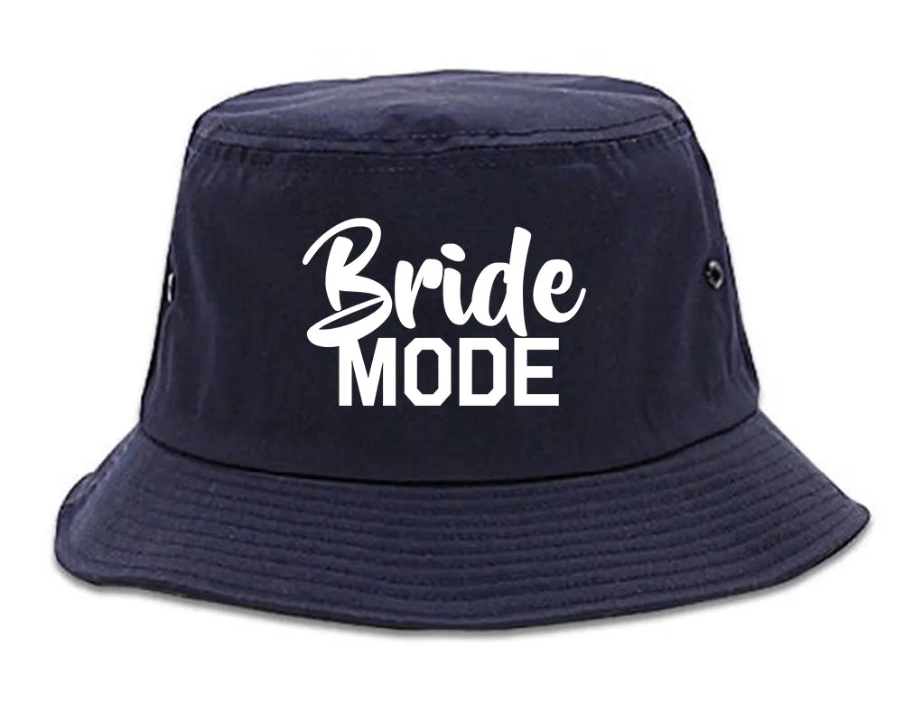 Bride Mode Bridal Mens Bucket Hat
