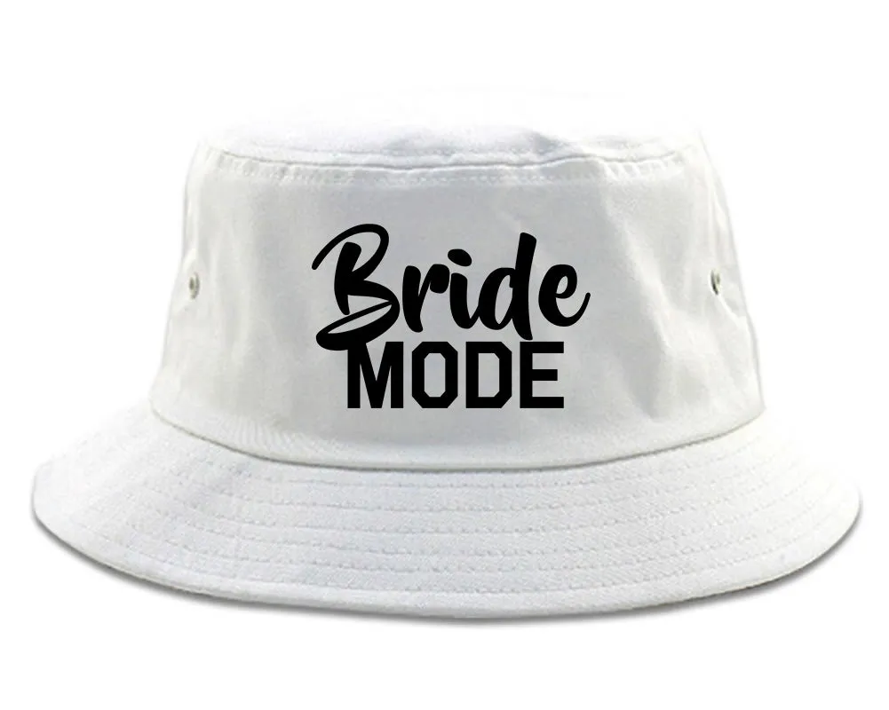 Bride Mode Bridal Mens Bucket Hat