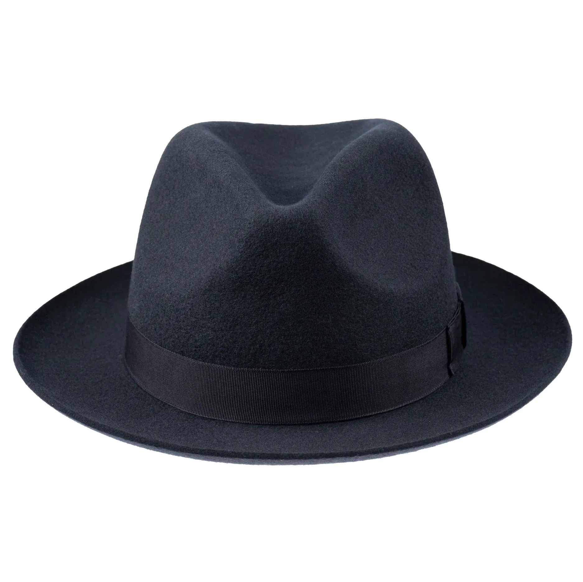 CHRISTYS' Chepstow Wool Felt Fedora Hat - Navy
