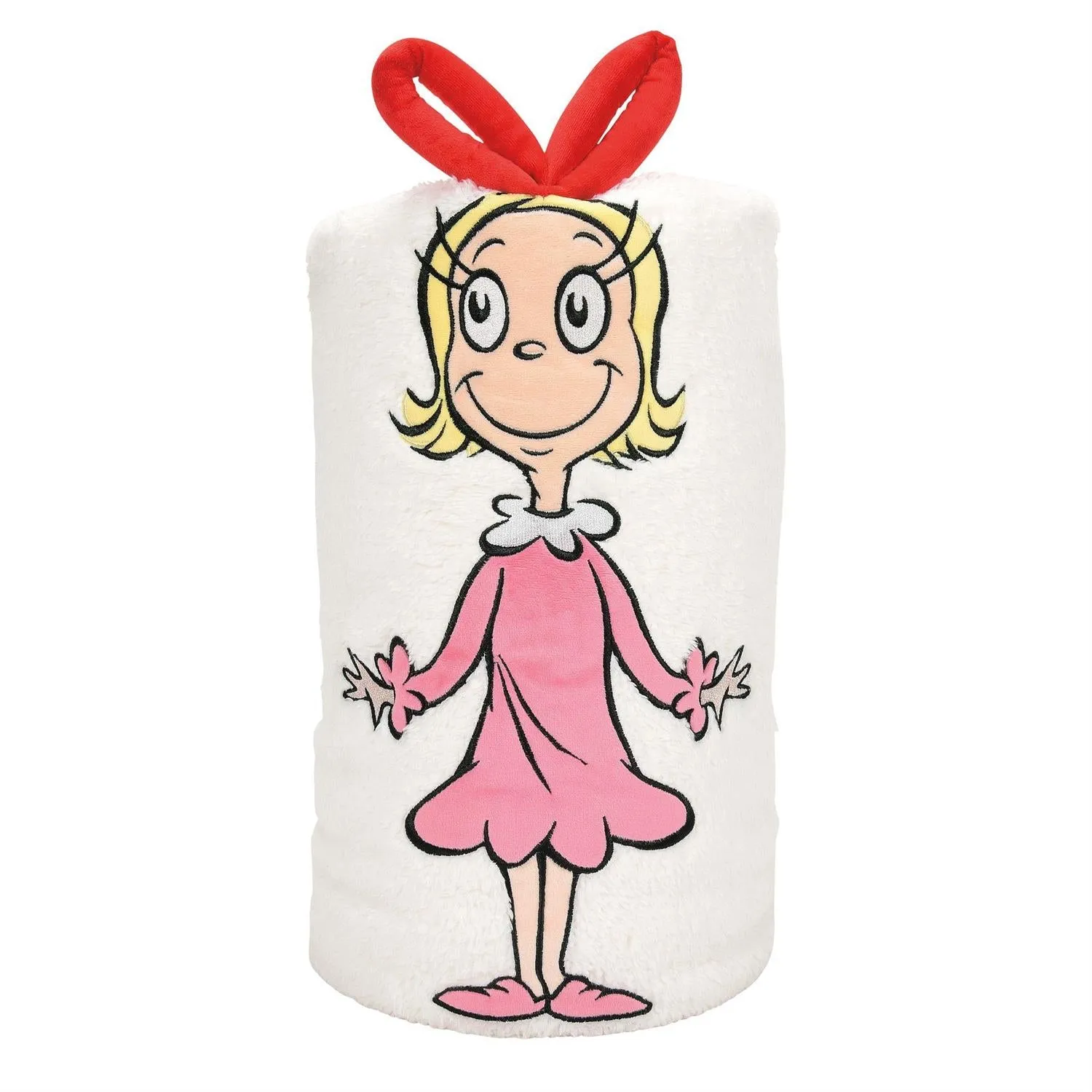 Cindy Lou Who Snow Throw Blanket, Dept. 56 Village