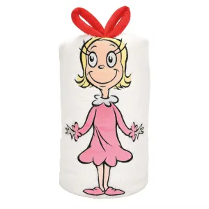 Cindy Lou Who Snow Throw Blanket, Dept. 56 Village