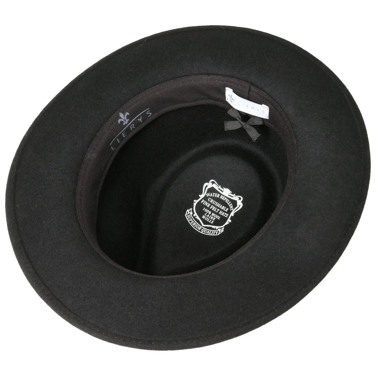 Classic Fedora Felt Hat With Leather Band