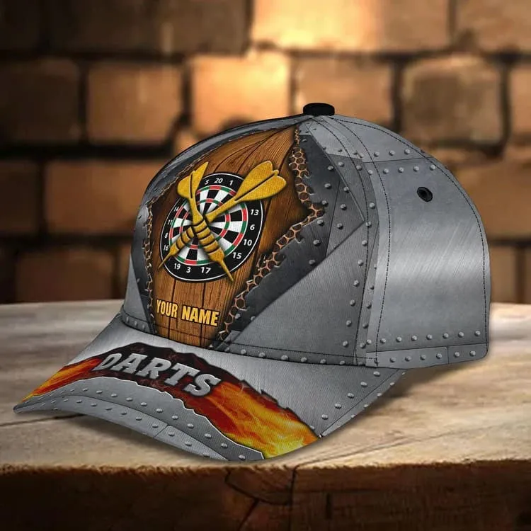 Customized Darts 3D Baseball Cap for Men and Women Who loves Dart, Gift for Dart Loves