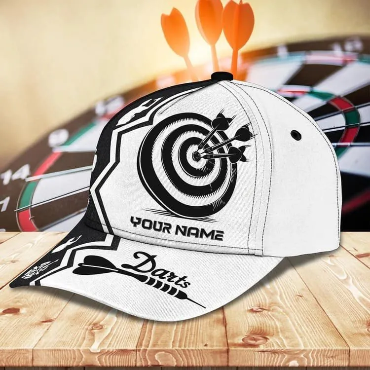 Customized Darts 3D Baseball Cap for Men and Women Who loves Dart, Gift for Dart Loves