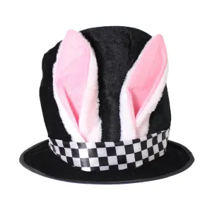 Deluxe White Rabbit Top Hat