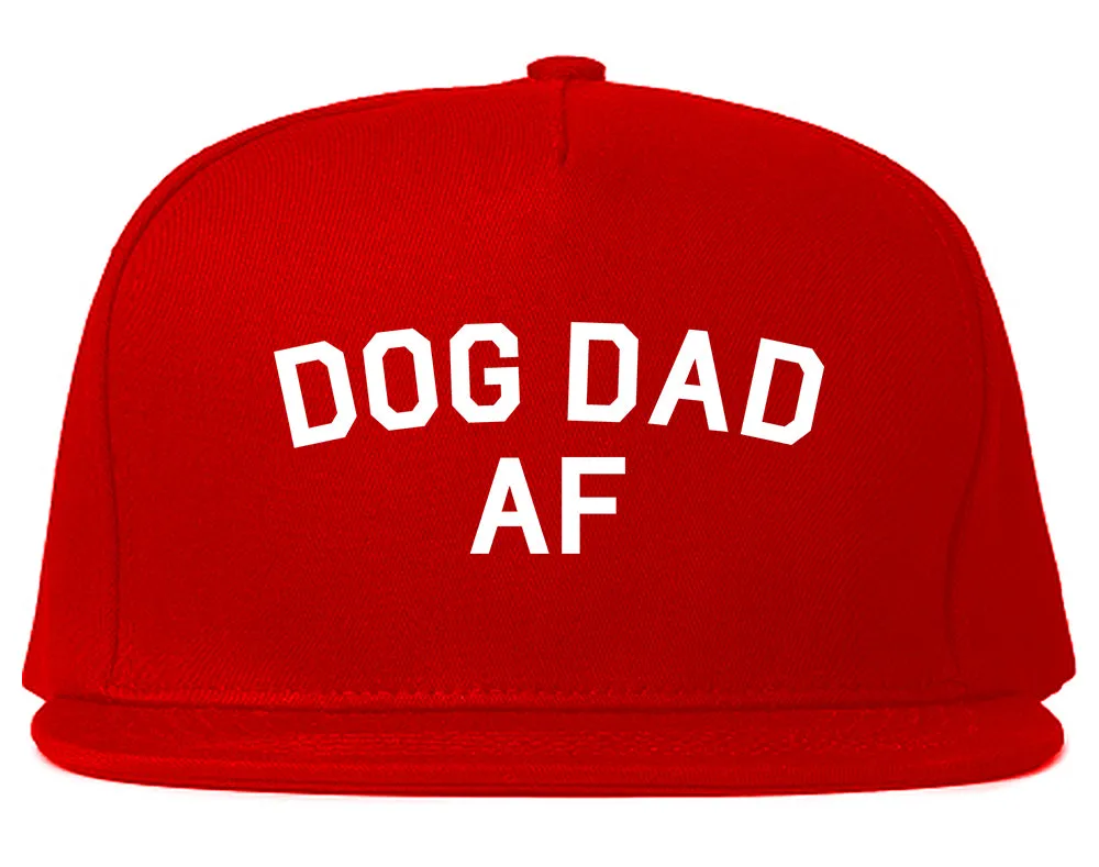 Dog Dad Af Daddy Mens Snapback Hat