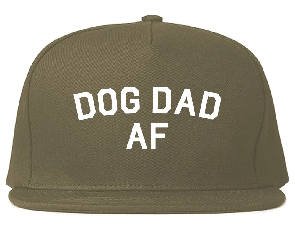 Dog Dad Af Daddy Mens Snapback Hat