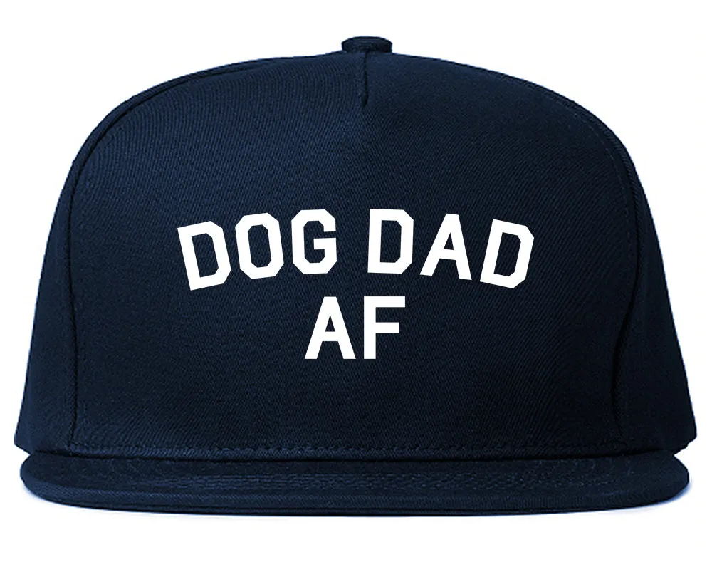 Dog Dad Af Daddy Mens Snapback Hat