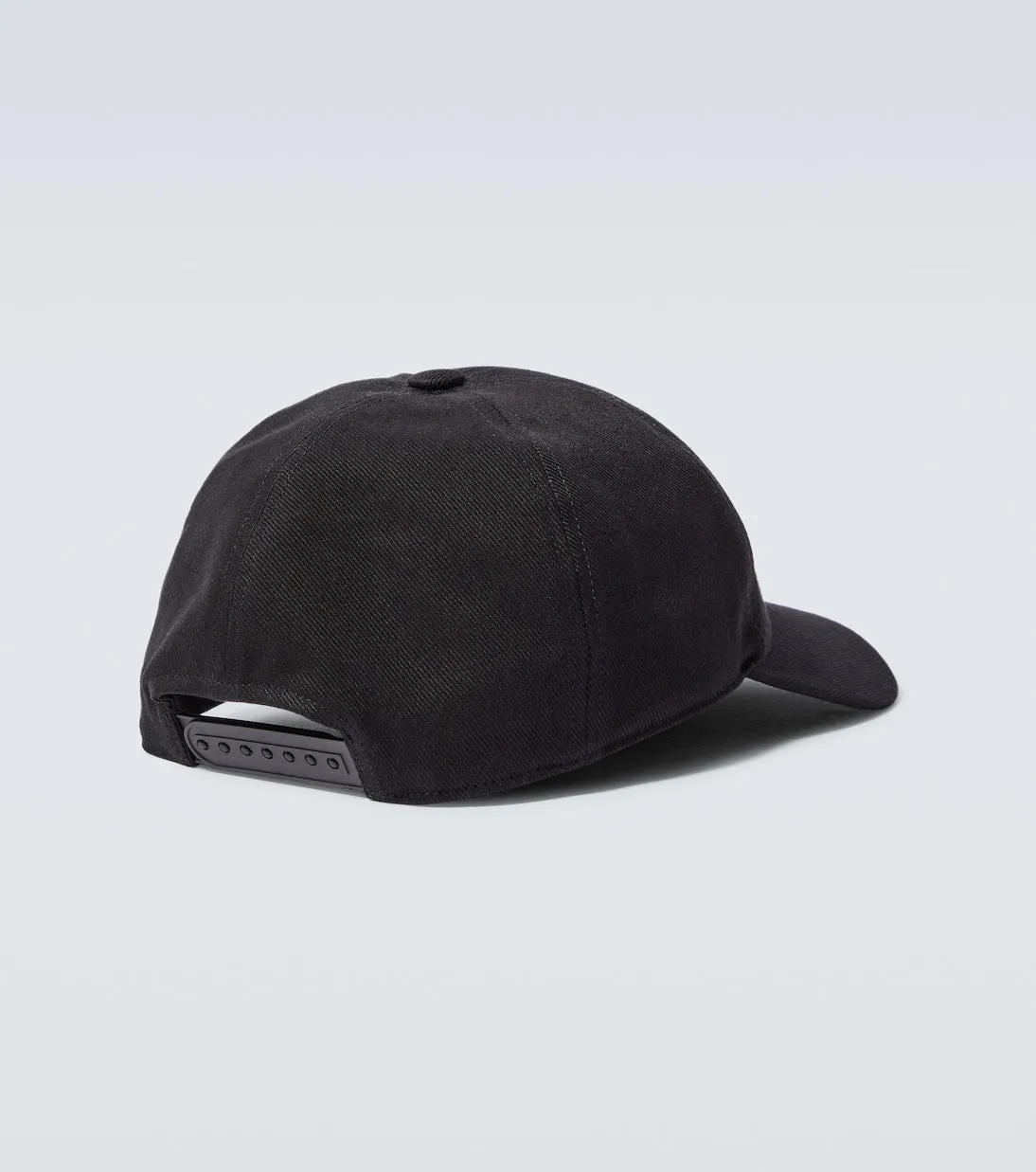 Drkshdw By Rick Owens Embroidered Cotton Baseball Cap, Black