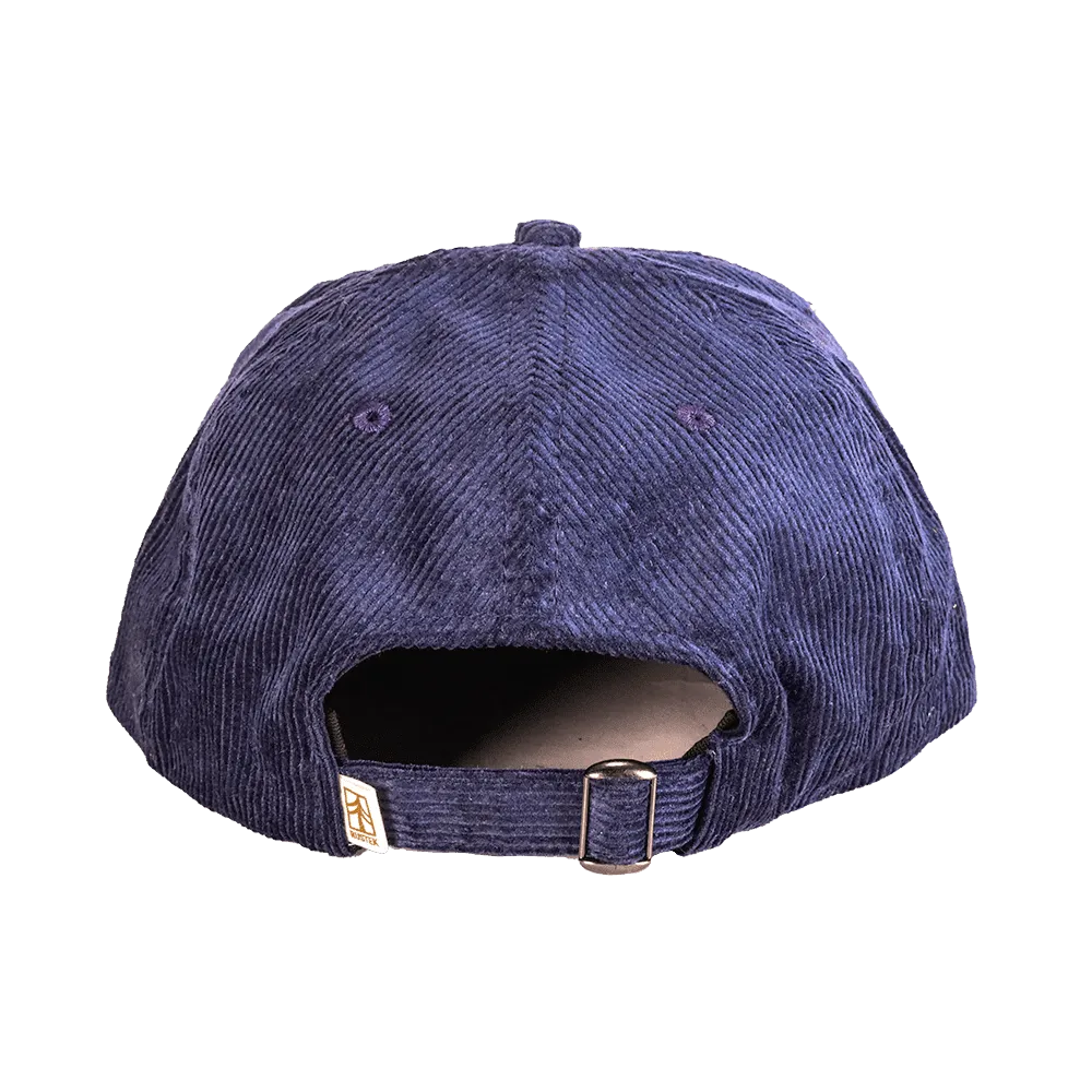 F*ck Plastic Hemp Corduroy Strapback | Blue