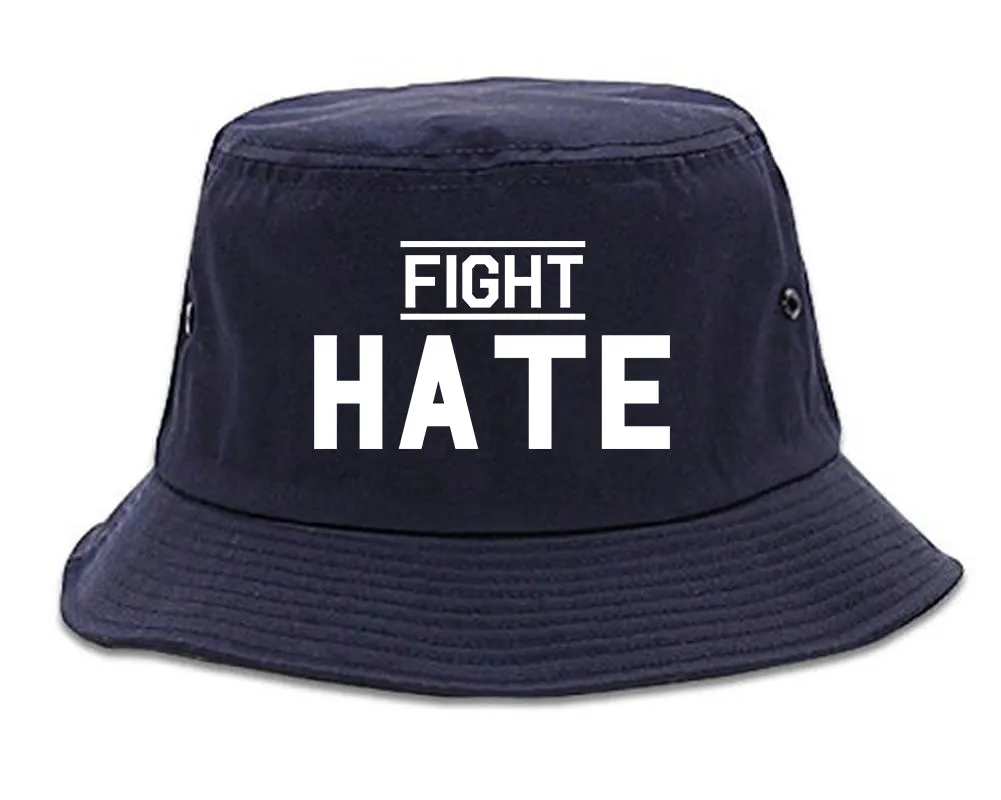 Fight Hate Mens Bucket Hat