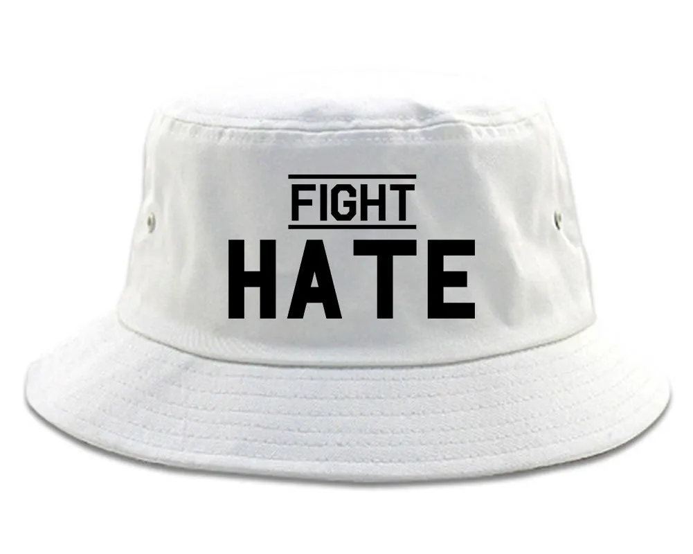 Fight Hate Mens Bucket Hat