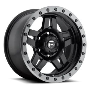 Fuel Anza Wheels Matte Black w/Anthracite Lip D557 | 2022-2025 Toyota Tundra (Multiple Size Options)