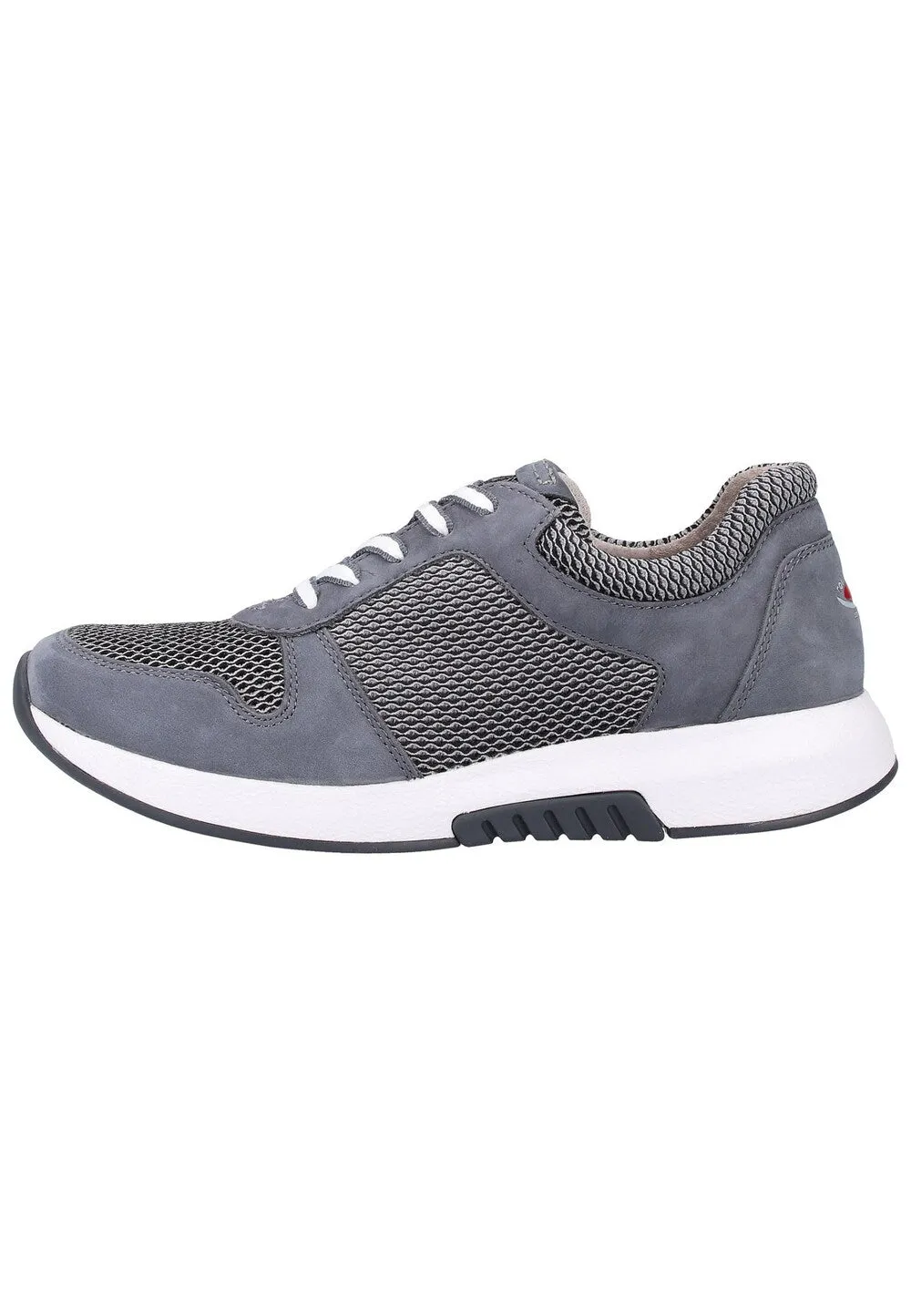 Gabor sneakers, silver grey/dark gray
