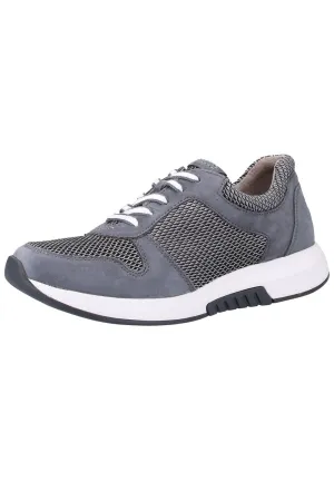 Gabor sneakers, silver grey/dark gray