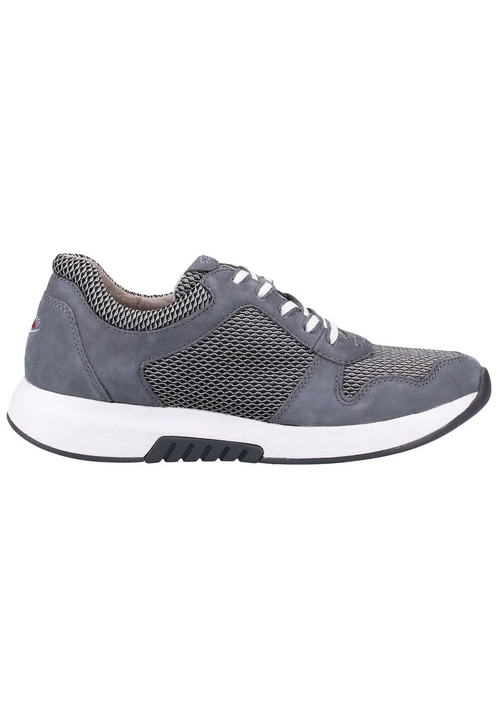 Gabor sneakers, silver grey/dark gray