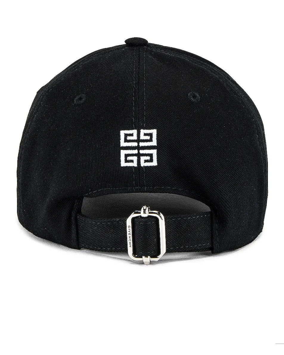 Givenchy Embroidered Logo Cap, black