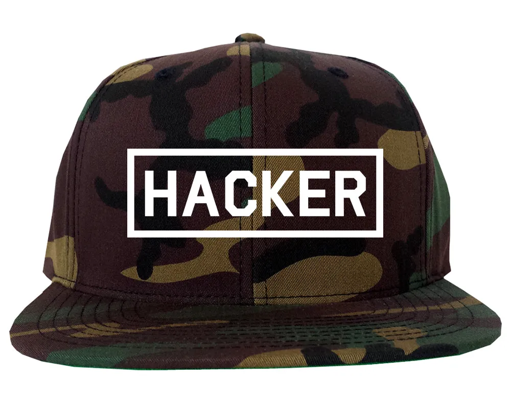 Hacker Computer Programmer Mens Snapback Hat