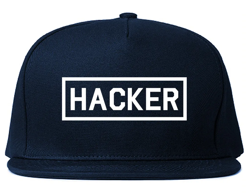 Hacker Computer Programmer Mens Snapback Hat