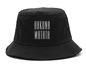 Hakuna Matata No Worries Mens Bucket Hat