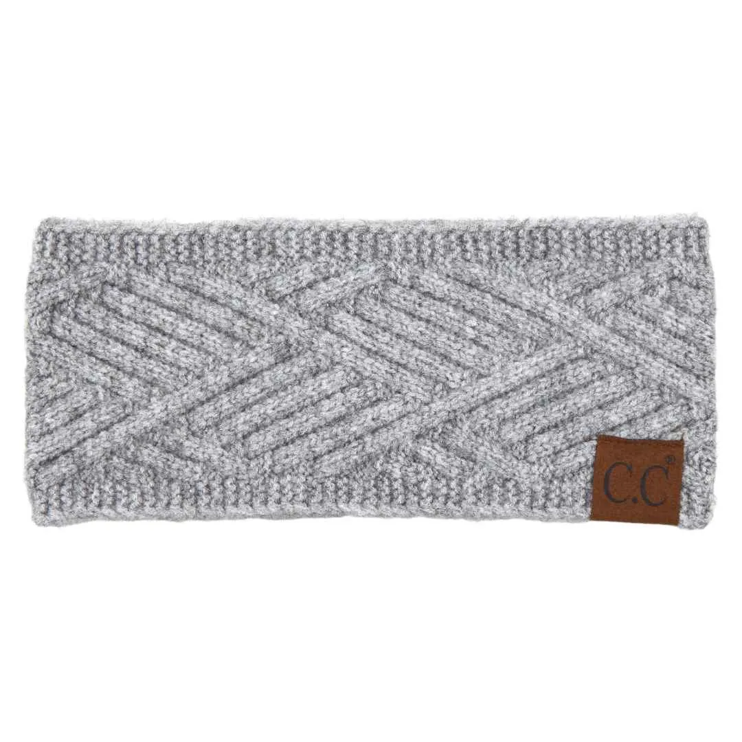 HW2060 Riley Criss Cross Pattern Head Wrap