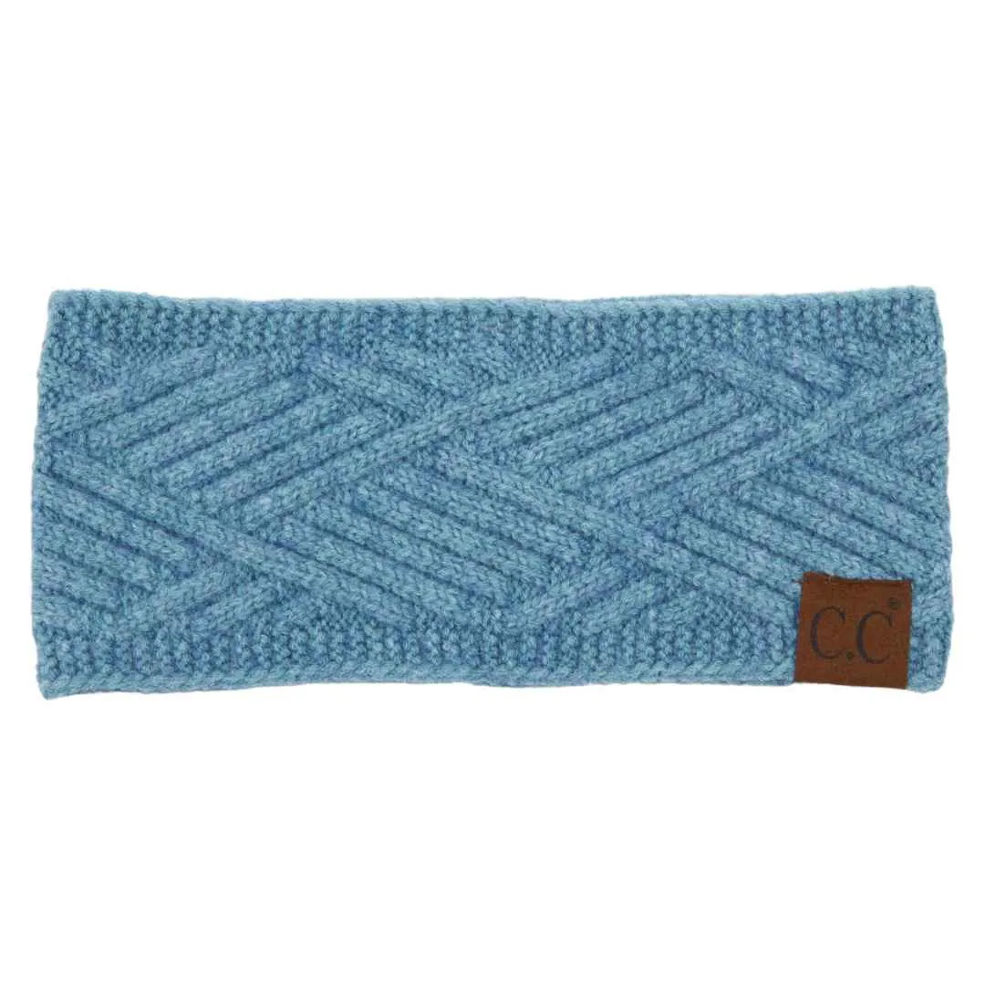 HW2060 Riley Criss Cross Pattern Head Wrap
