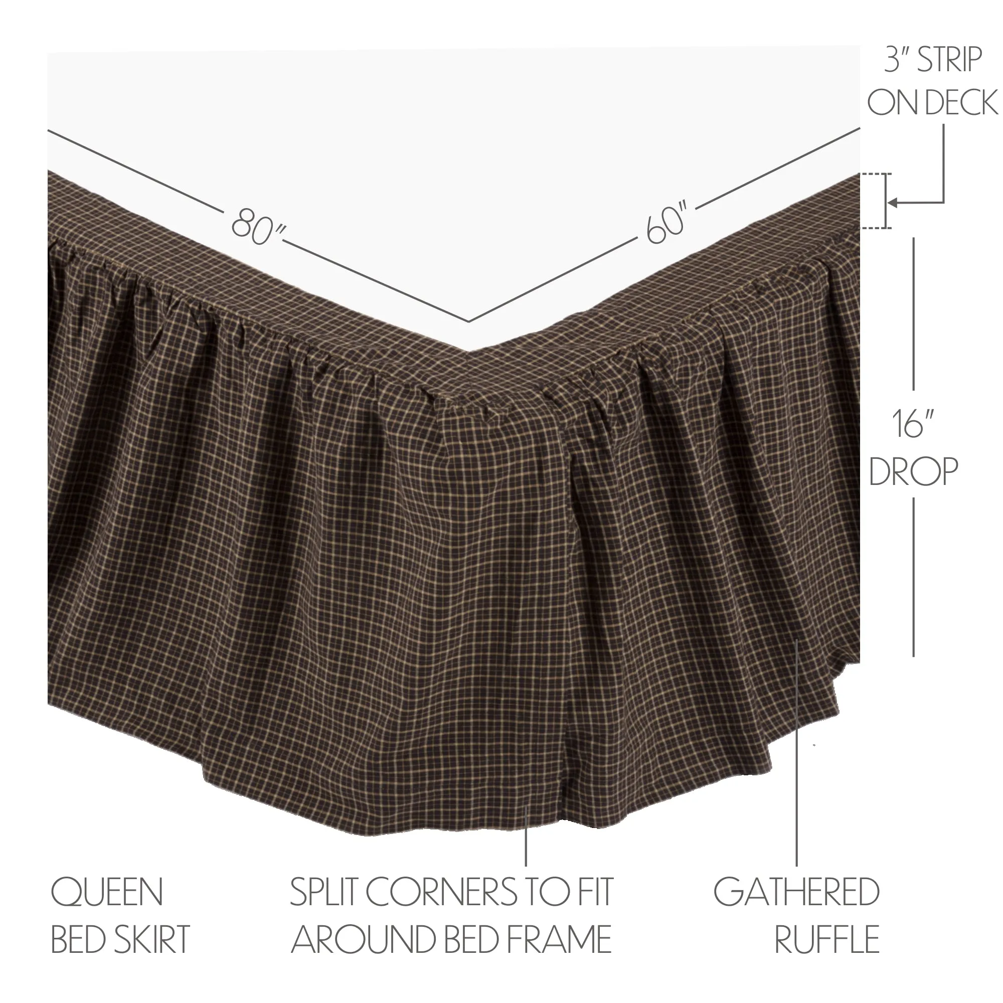 Kettle Grove Bed Skirt