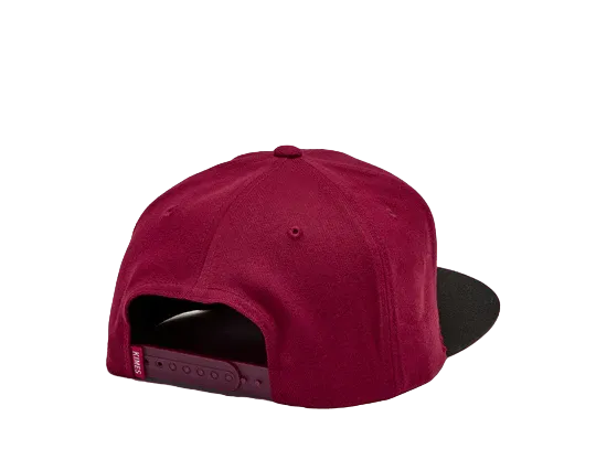 Kimes Ranch Men's Dark Red Arched Trucker Cap