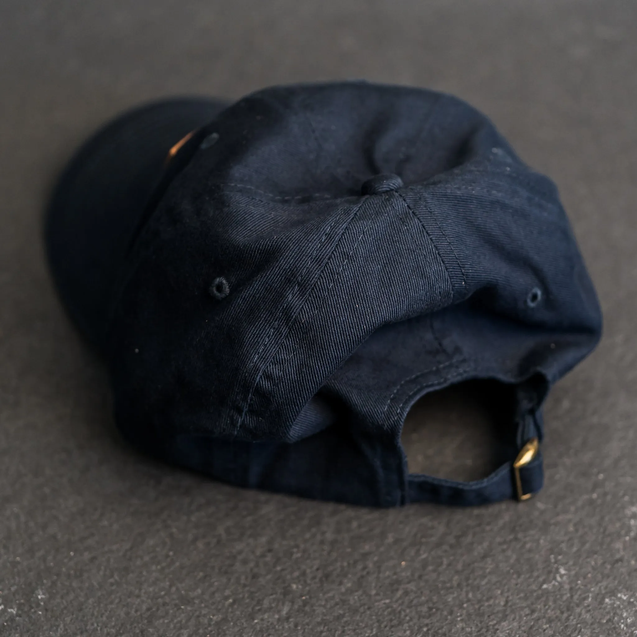 Leather Patch Unstructured Style Hat - Washington Shape