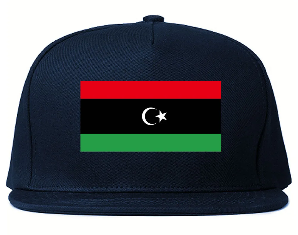 Libya Flag Country Printed Snapback Hat Cap
