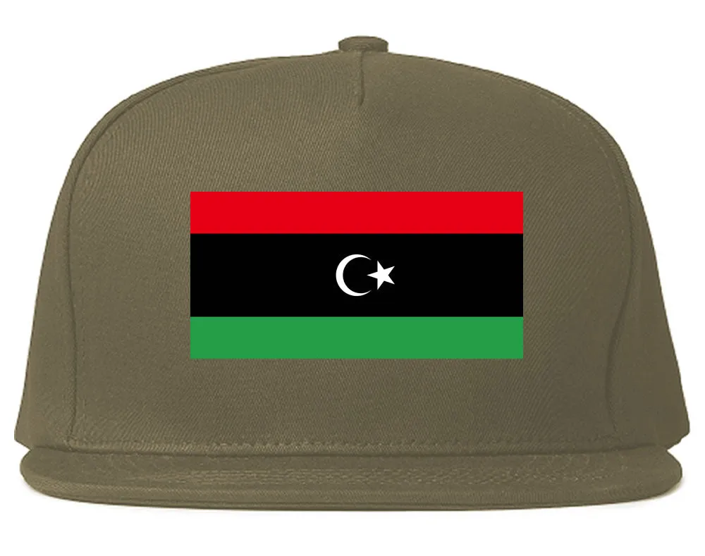 Libya Flag Country Printed Snapback Hat Cap