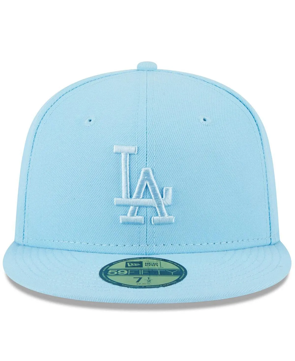 Los Angeles Dodgers Men's Blue Fitted Hat 2023 Spring Color Basic 59FIFTY New Era