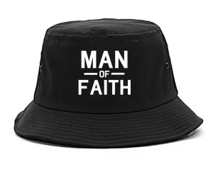 Man Of Faith God Mens Bucket Hat