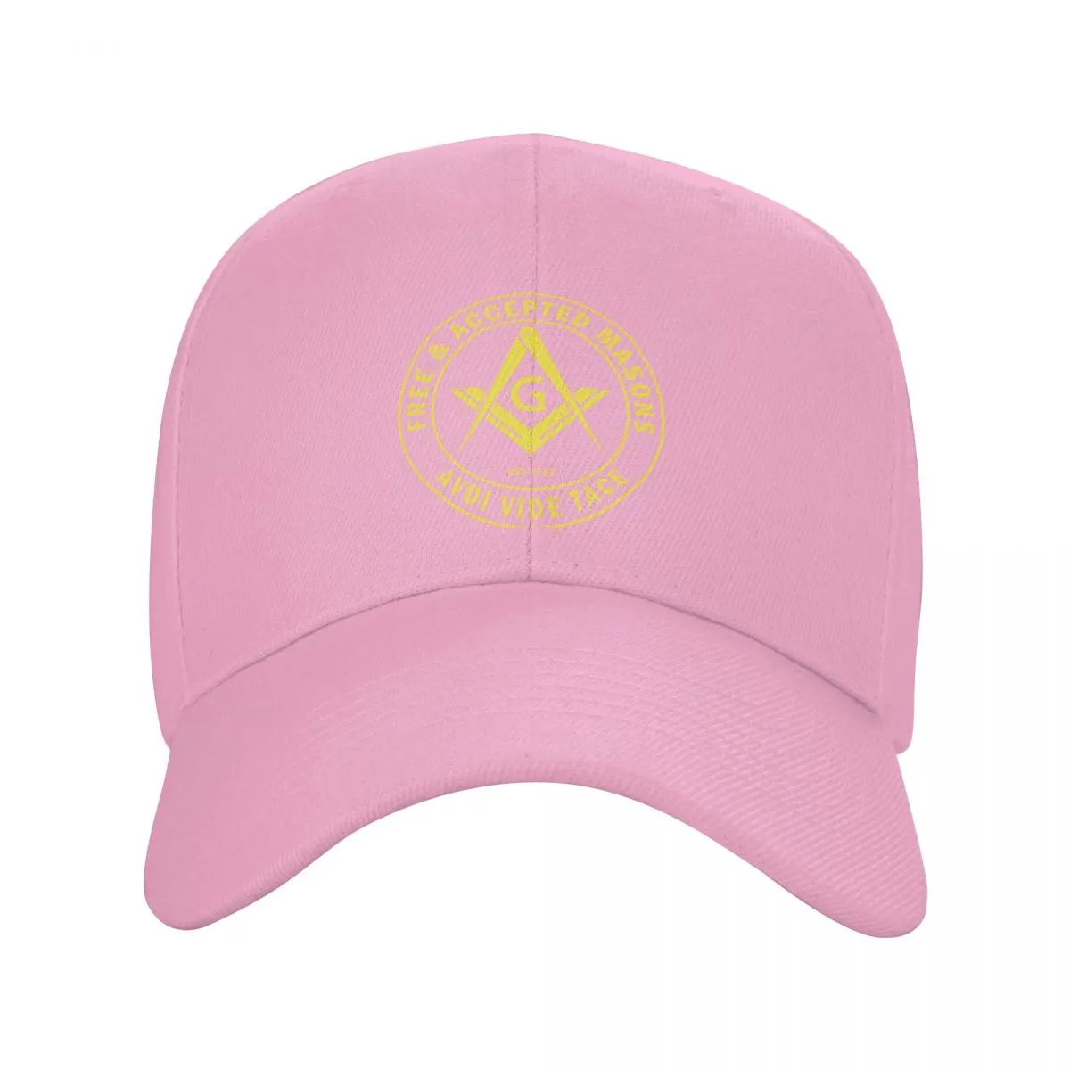Master Mason Blue Lodge Baseball Cap - AVDI VIDE TACE Free Accepted Masons (Multiple Colors)