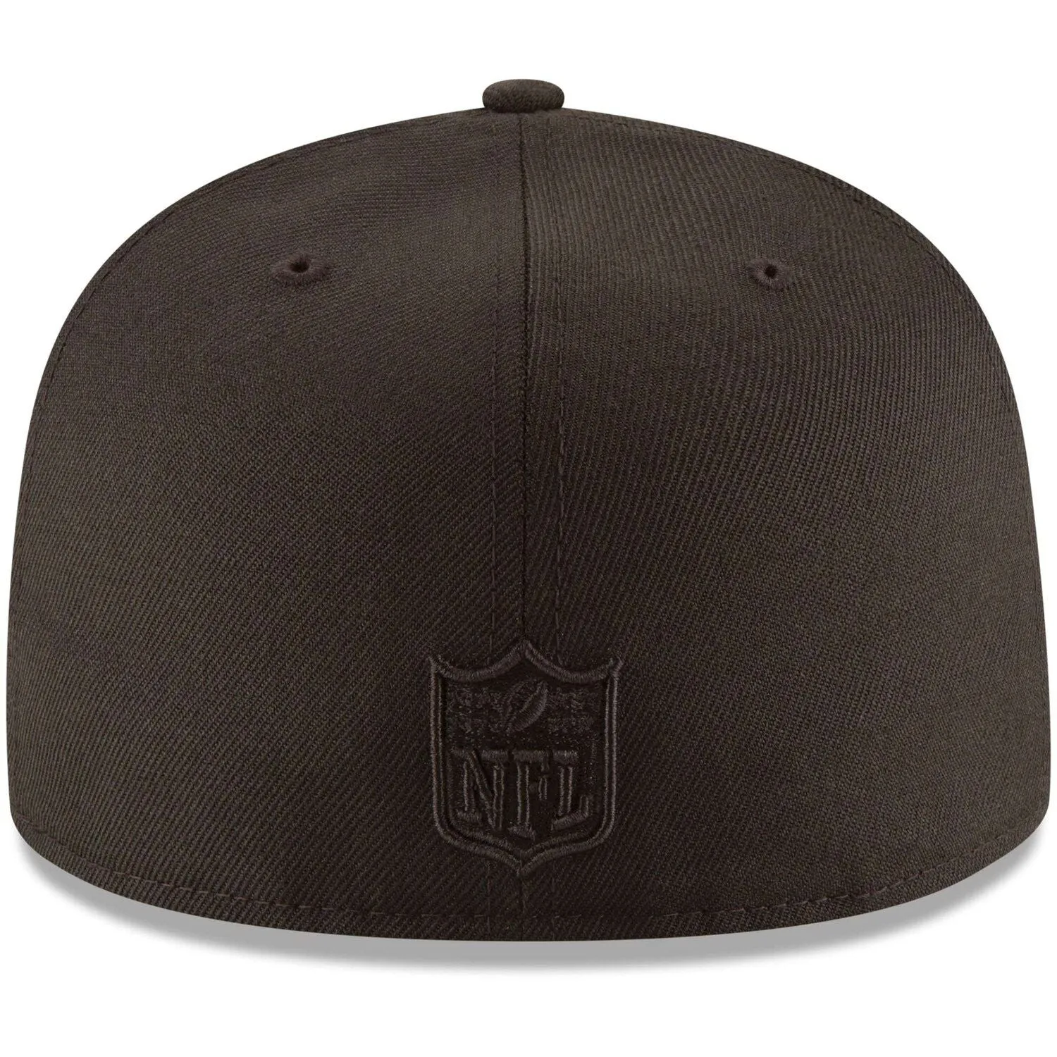 Men's New Era Philadelphia Eagles Fitted Cap Black on Black 59FIFTY