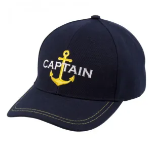 Nauticalia Baseball Hat Captain & Anchor Yachtsman