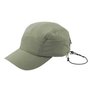Outdoor Taslon Baseball Cap with Zipper Pocket
