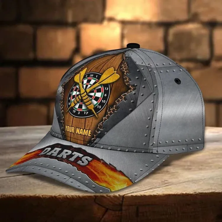 Personalized Dart Baseball Cap for Girl, Dart Hat for Women Who Loves Dart