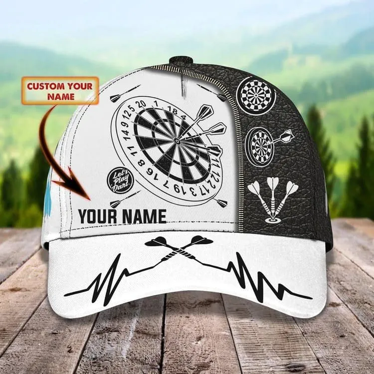 Personalized Dart Baseball Cap for Girl, Dart Hat for Women Who Loves Dart