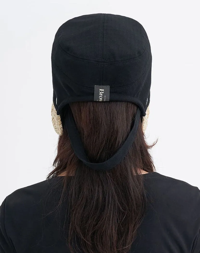 Rocha summer bonnet straw