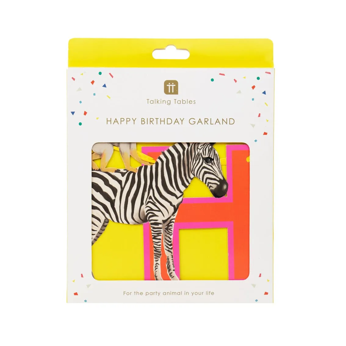 Safari Party Happy Birthday Paper Garland - 3m
