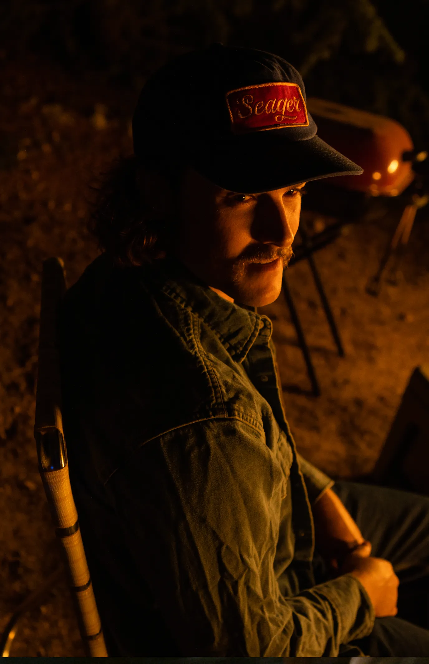 SEAGER UNCLE BILL HEMP SNAPBACK - BLUE