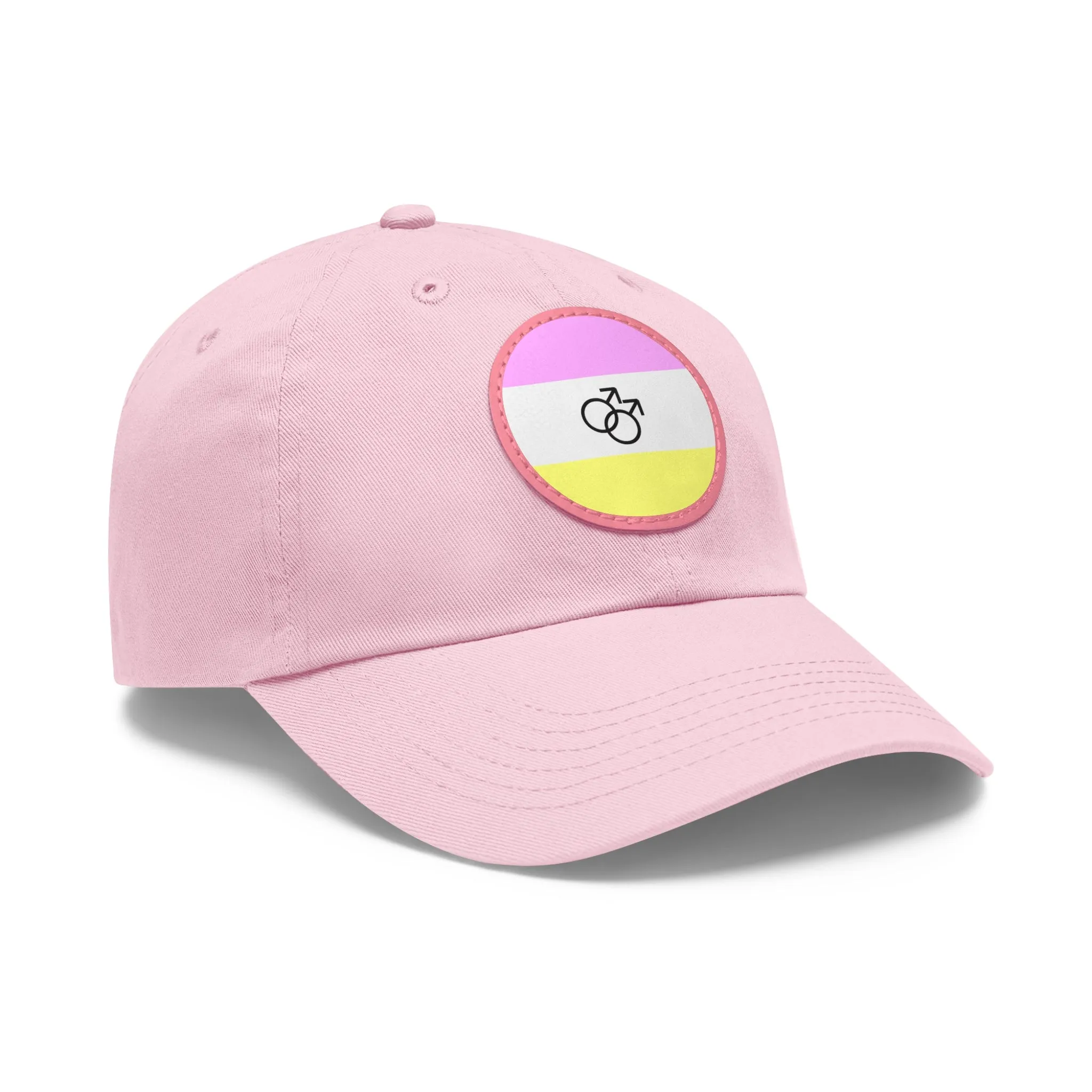 SHAVA CO Twink Flag Hat with Leather Patch (Round)