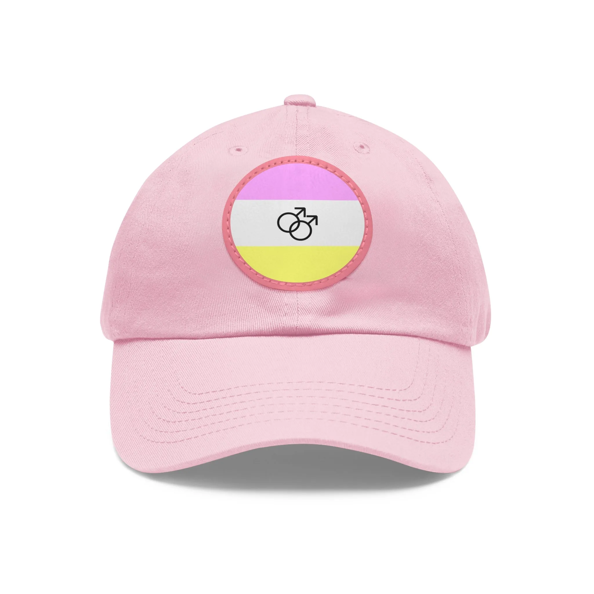 SHAVA CO Twink Flag Hat with Leather Patch (Round)