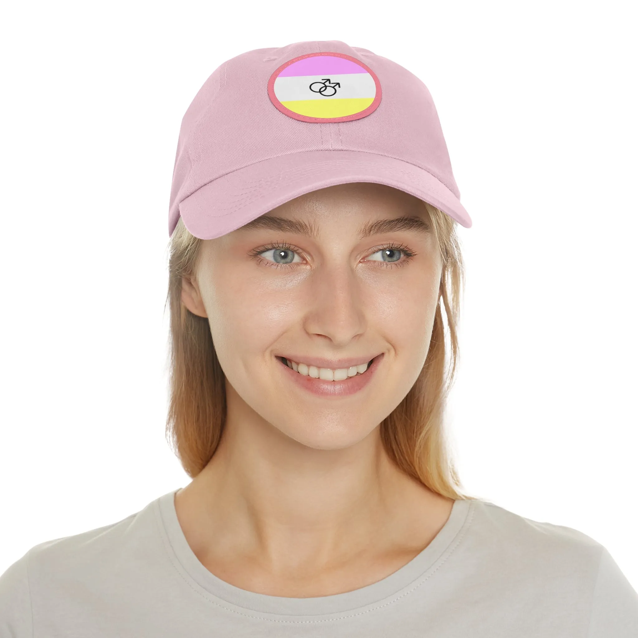 SHAVA CO Twink Flag Hat with Leather Patch (Round)