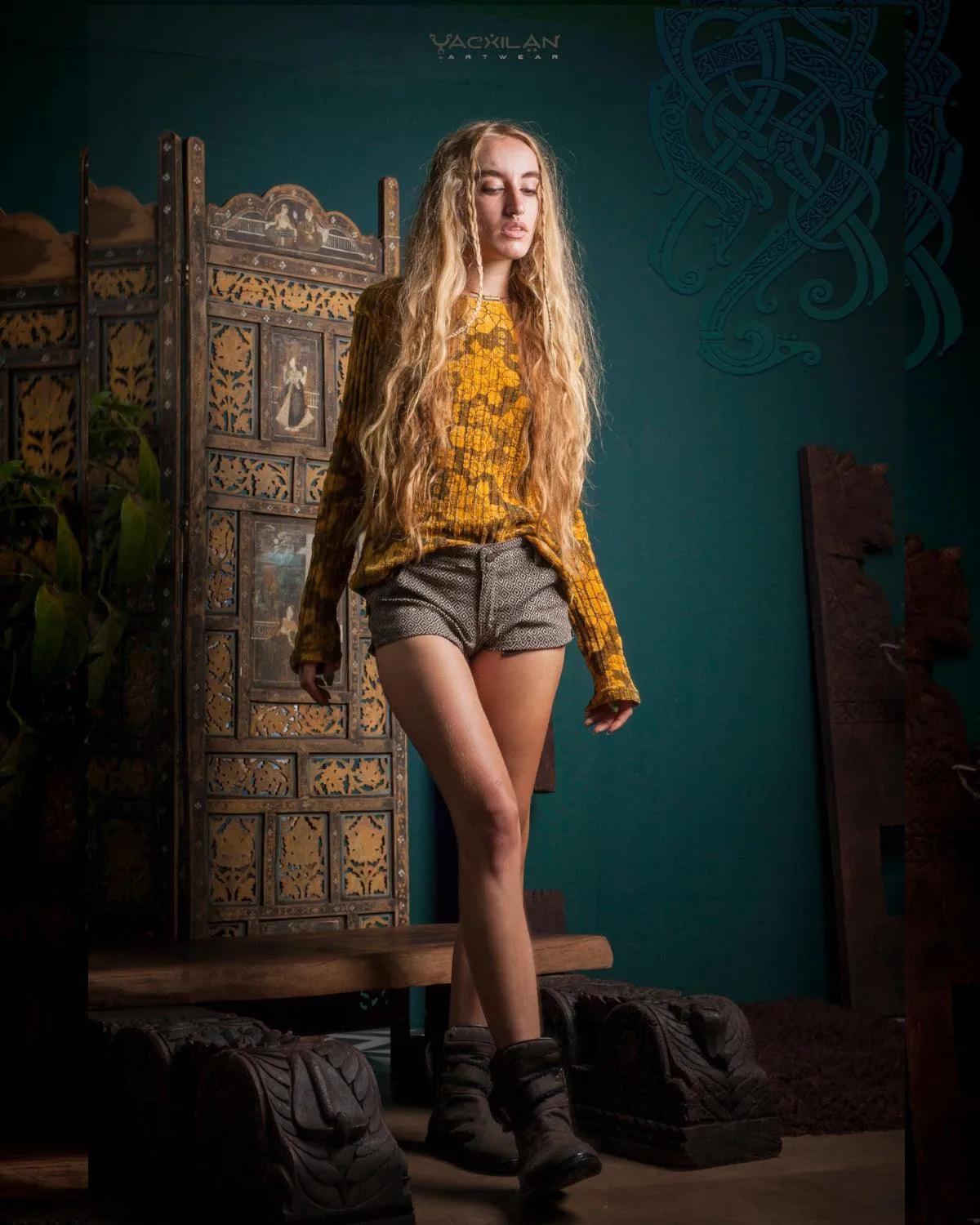Shorties Woman / Cotton Zip - CAMALEON