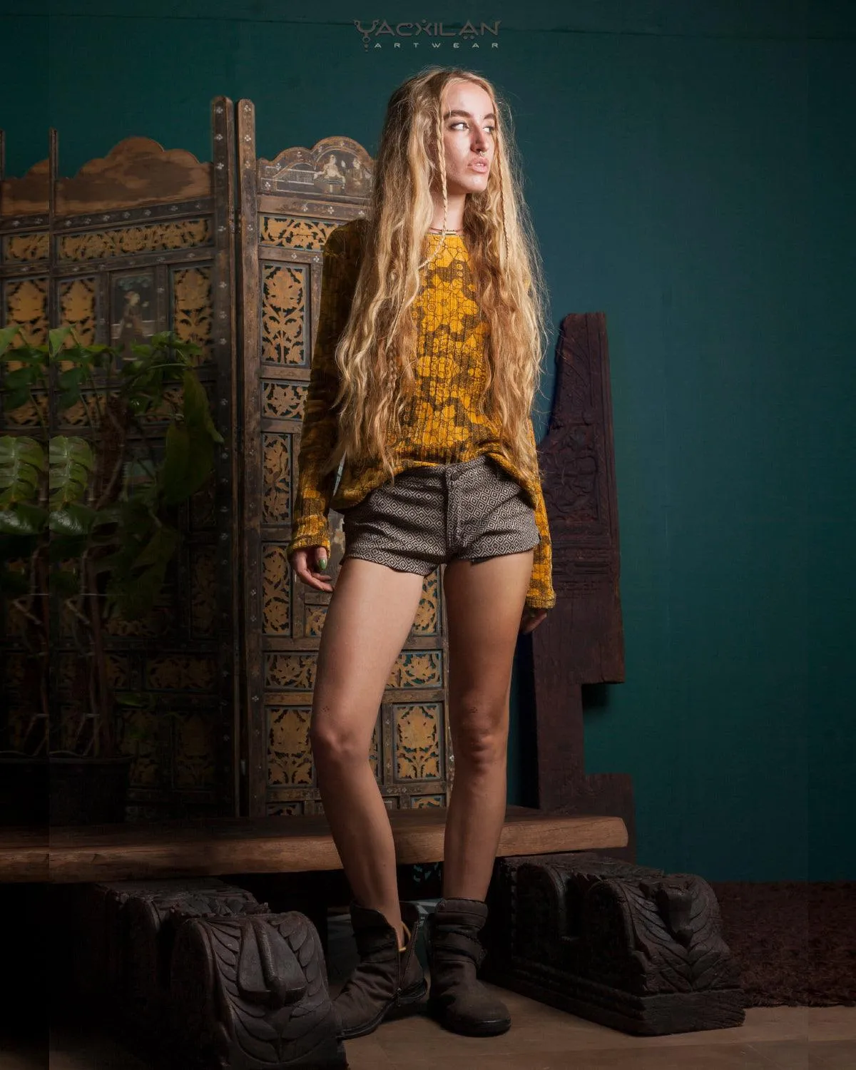 Shorties Woman / Cotton Zip - CAMALEON